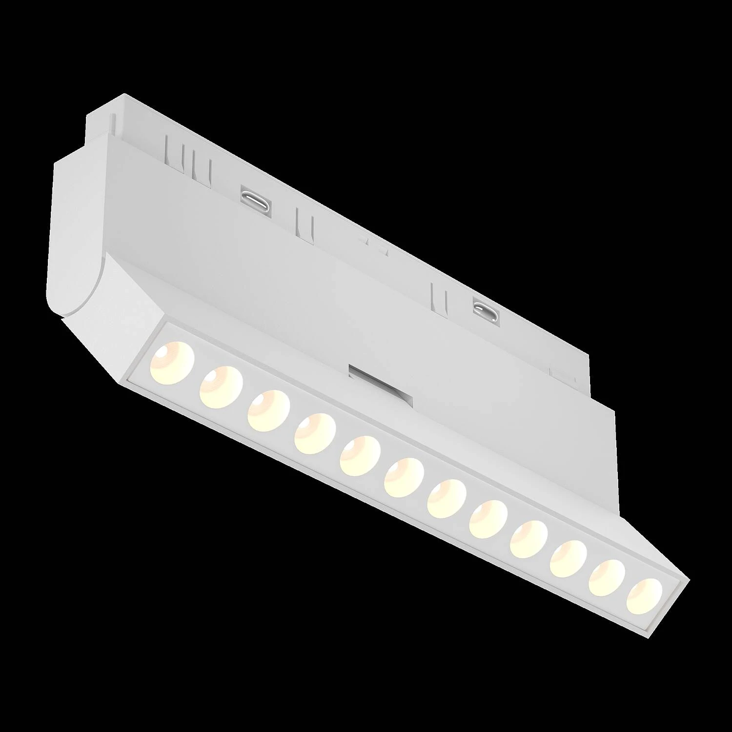 Трековый светильник Магнитная трековая система 23мм EXILITY Points rot, LED 12W, 3000K, Белый (Maytoni Technical, TR033-2-12W3K-W) - Amppa.ru