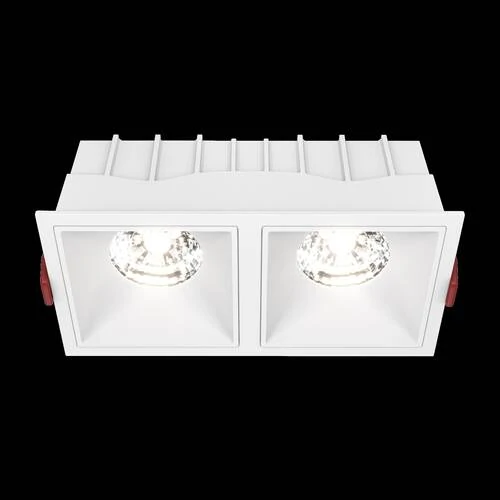 Встраиваемый светильник Downlight Alfa LED 30W, 4000K, Белый (Maytoni Technical, DL043-02-15W4K-SQ-W) - Amppa.ru