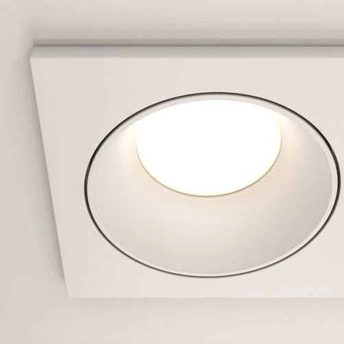 Встраиваемый светильник Downlight Zoom, 2xGU10 Белый (Maytoni Technical, DL033-2-02W) - Amppa.ru