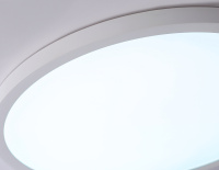 Светильник светодиодный ультратонкий с высокой степенью защиты IP54 WH белый IP54 40W 5000K D470*15 (Без ПДУ) (Ambrella Light, FZ1959)