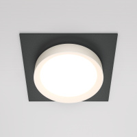 Встраиваемый светильник Downlight Hoop, 1xGX53 Черный (Maytoni Technical, DL086-GX53-SQ-BW)