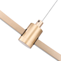 Подвесной светильник LED Urban, 6x LED 24W, 3000K, Золото, Белый (Freya, FR4005PL-06G1)