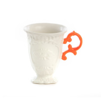 Кружка I-Wares, Белый/Оранжевый/ (Seletti, 09855 ARA)