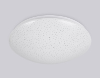 Потолочный светодиодный светильник WH белый 16W 6400K D260*85 (Без ПДУ) (Ambrella Light, FZ1076)