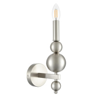 Бра Nana Moderni, 1xE14, Никель (Lumion, 8107/1w)