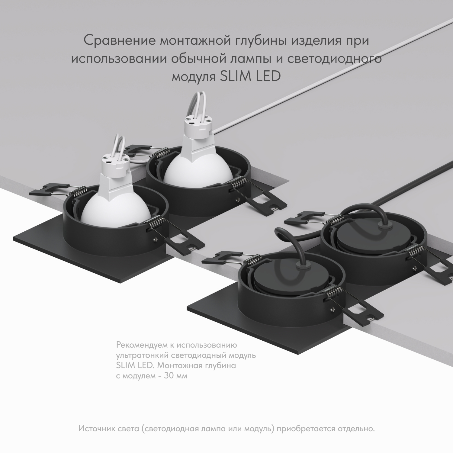 Фото Встраиваемый светильник DK3022, 2xGU5.3, Черный (Denkirs, DK3022-BK) от магазина Amppa.ru, артикул DK3022-BK, Denkirs, серия Billum Встраиваемый светильник DK3022, 2xGU5.3, Черный (Denkirs, DK3022-BK) - Amppa.ru