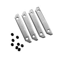 ST001.169.00.1 Прямой соединитель комплект (4 соединителя+16 винтов) комплект ST-Luce Серебристый SKYLINE 220