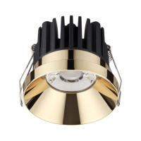 Светильник Светодиодный Встраиваемый Metis Spot, Led, Золотой (Novotech, 357909)